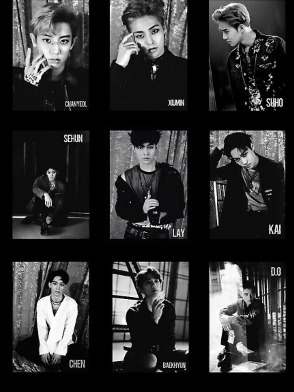 EXO Fabric Poster Tapestry And Joji Pouch Bundle